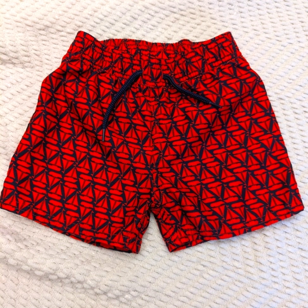 Starting Out Baby Sailboat Swim Trunks Sz. 12/18 Months